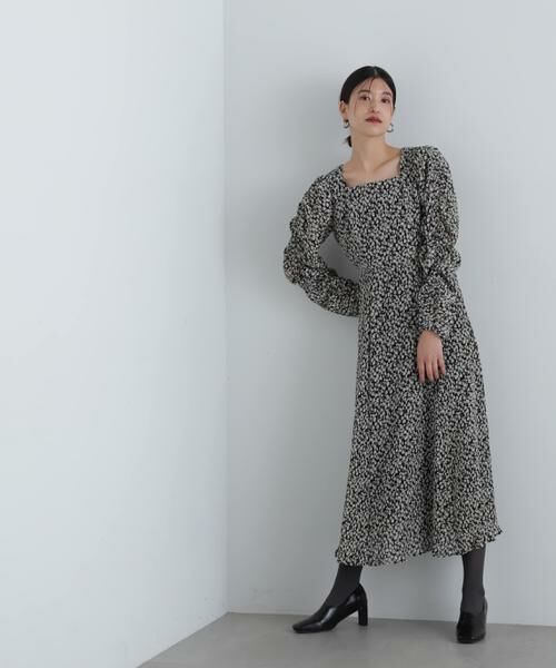 ＊＊N.Natural Beauty Basic / エヌ ナチュラルビューティーベーシック ワンピース | 楊柳プリントワンピース | 詳細8