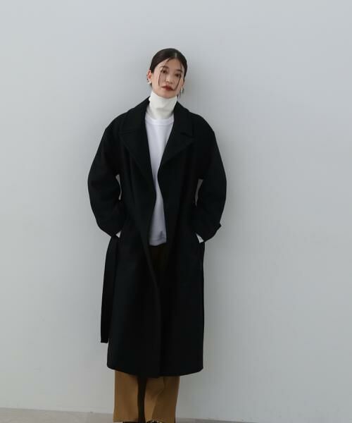 セール】 ビーバーメルトンガウンコート （アウター）｜＊＊N.Natural