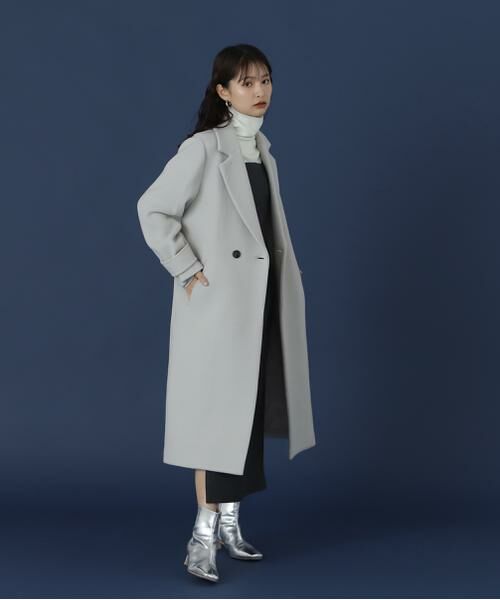 **N.Natural Beauty Basic / エヌ ナチュラルビューティーベーシック アウター | ファインメリノチェスターコート | 詳細25