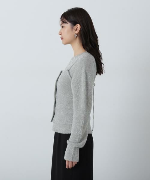 ＊＊N.Natural Beauty Basic / エヌ ナチュラルビューティーベーシック ニット・セーター | ラメフェザービスチェニットセット | 詳細29