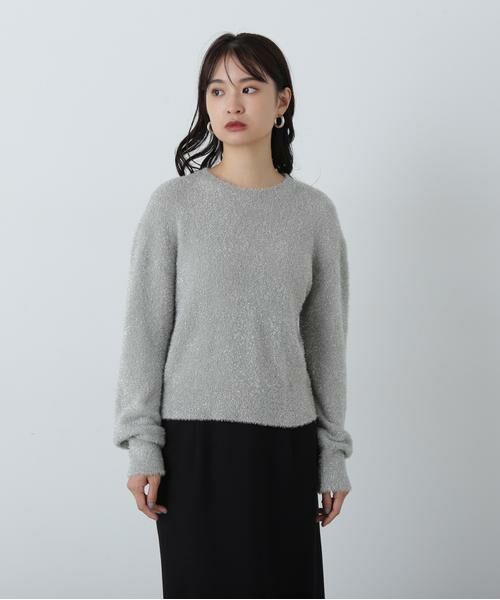 ＊＊N.Natural Beauty Basic / エヌ ナチュラルビューティーベーシック ニット・セーター | ラメフェザービスチェニットセット | 詳細28