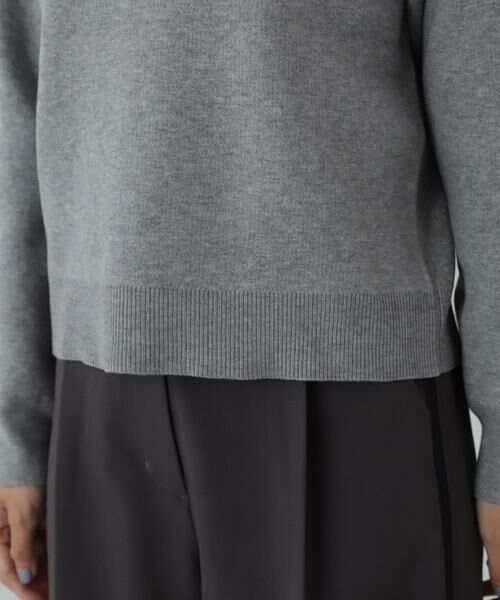 ＊＊N.Natural Beauty Basic / エヌ ナチュラルビューティーベーシック ニット・セーター | パールロゴニット | 詳細13