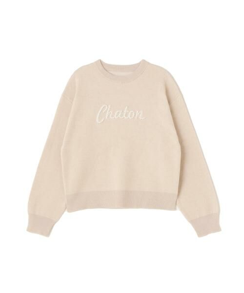 ＊＊N.Natural Beauty Basic / エヌ ナチュラルビューティーベーシック ニット・セーター | パールロゴニット | 詳細15