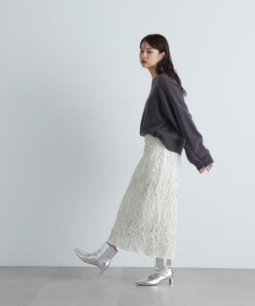 ＊＊N.Natural Beauty Basic / エヌ ナチュラルビューティーベーシック ニット・セーター | フォックスウールニット | 詳細13