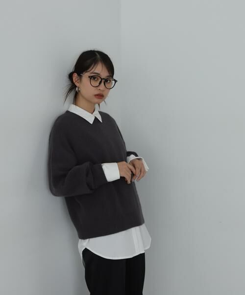 ＊＊N.Natural Beauty Basic / エヌ ナチュラルビューティーベーシック ニット・セーター | フォックスウールニット | 詳細3