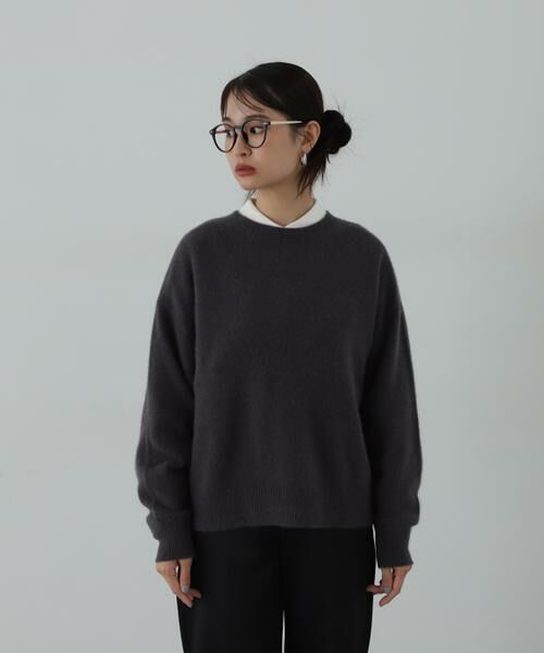 ＊＊N.Natural Beauty Basic / エヌ ナチュラルビューティーベーシック ニット・セーター | フォックスウールニット | 詳細7