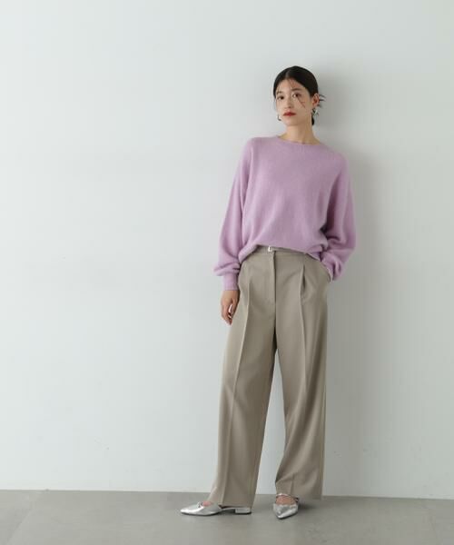 ＊＊N.Natural Beauty Basic / エヌ ナチュラルビューティーベーシック ニット・セーター | フォックスウールニット | 詳細22