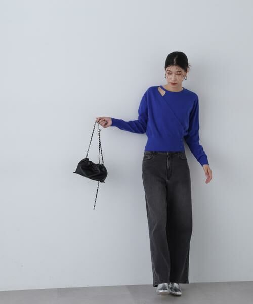 ＊＊N.Natural Beauty Basic / エヌ ナチュラルビューティーベーシック ニット・セーター | カシュクール風ニット | 詳細5