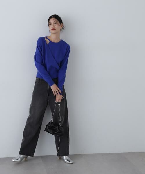 ＊＊N.Natural Beauty Basic / エヌ ナチュラルビューティーベーシック ニット・セーター | カシュクール風ニット | 詳細6