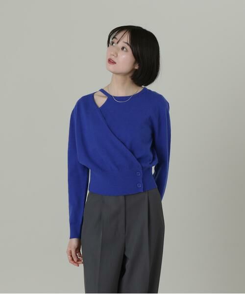 ＊＊N.Natural Beauty Basic / エヌ ナチュラルビューティーベーシック ニット・セーター | カシュクール風ニット | 詳細7