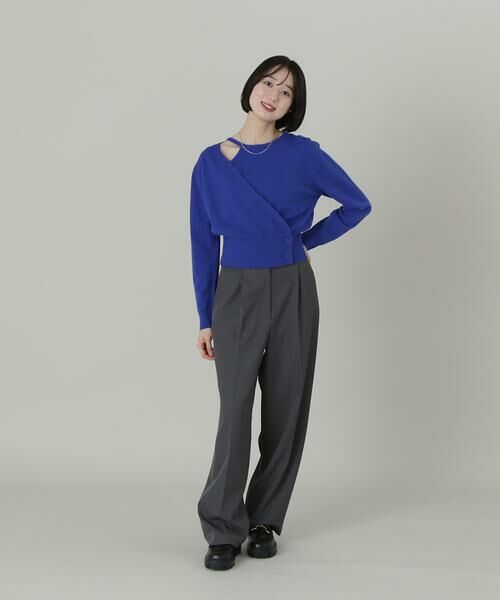 ＊＊N.Natural Beauty Basic / エヌ ナチュラルビューティーベーシック ニット・セーター | カシュクール風ニット | 詳細8