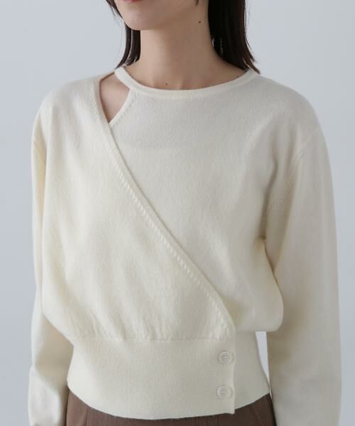 ＊＊N.Natural Beauty Basic / エヌ ナチュラルビューティーベーシック ニット・セーター | カシュクール風ニット | 詳細19