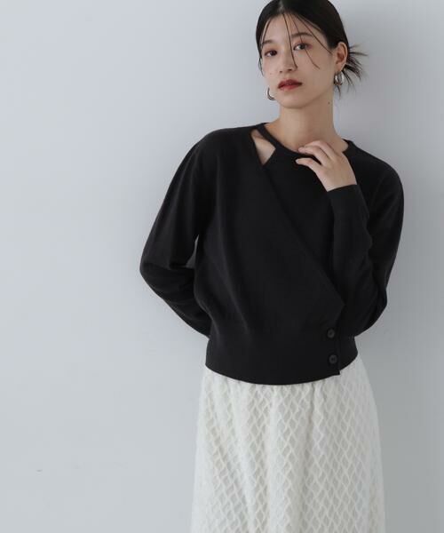 ＊＊N.Natural Beauty Basic / エヌ ナチュラルビューティーベーシック ニット・セーター | カシュクール風ニット | 詳細24