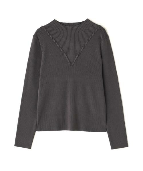 ＊＊N.Natural Beauty Basic / エヌ ナチュラルビューティーベーシック ニット・セーター | デザインネックリブニット | 詳細8