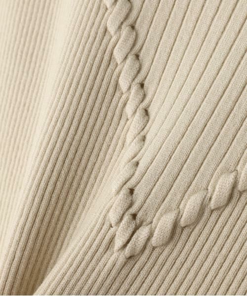 ＊＊N.Natural Beauty Basic / エヌ ナチュラルビューティーベーシック ニット・セーター | デザインネックリブニット | 詳細26