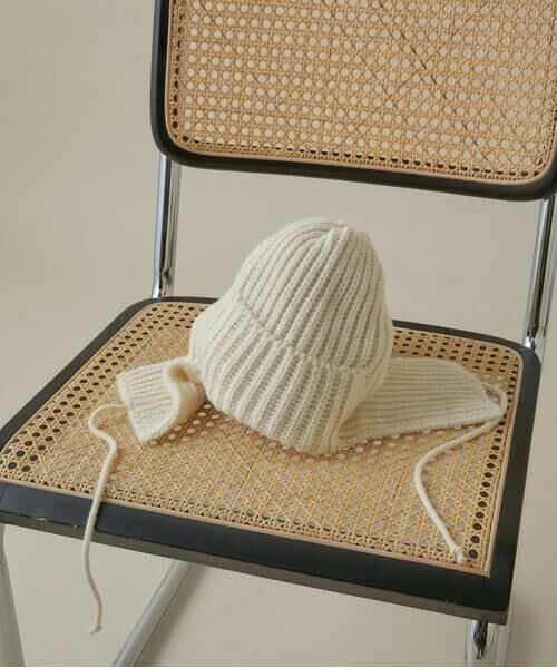 ＊＊N.Natural Beauty Basic / エヌ ナチュラルビューティーベーシック 服飾小物 | ニットフライトキャップ（オフ）