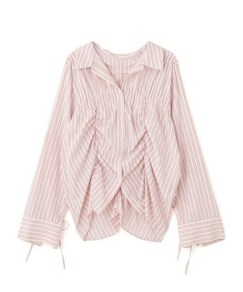 ＊＊N.Natural Beauty Basic / エヌ ナチュラルビューティーベーシック シャツ・ブラウス | シャーリングデザインシャツ | 詳細1