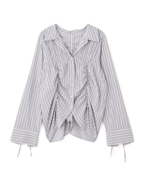 ＊＊N.Natural Beauty Basic / エヌ ナチュラルビューティーベーシック シャツ・ブラウス | シャーリングデザインシャツ | 詳細12