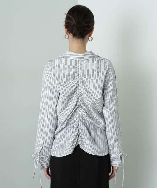 ＊＊N.Natural Beauty Basic / エヌ ナチュラルビューティーベーシック シャツ・ブラウス | シャーリングデザインシャツ | 詳細22