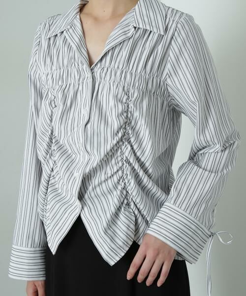 ＊＊N.Natural Beauty Basic / エヌ ナチュラルビューティーベーシック シャツ・ブラウス | シャーリングデザインシャツ | 詳細24