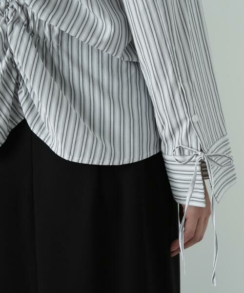 ＊＊N.Natural Beauty Basic / エヌ ナチュラルビューティーベーシック シャツ・ブラウス | シャーリングデザインシャツ | 詳細28