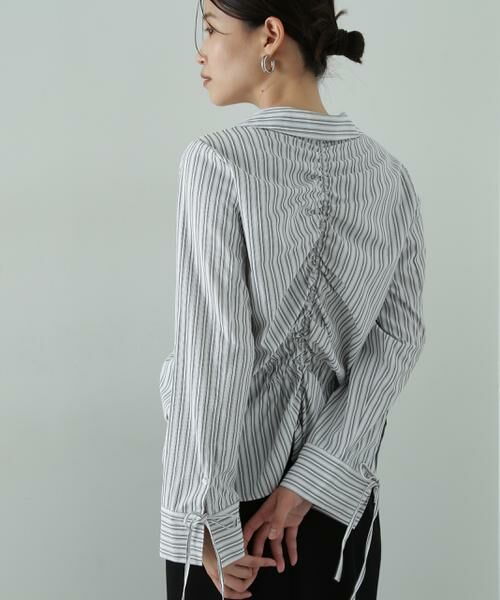 ＊＊N.Natural Beauty Basic / エヌ ナチュラルビューティーベーシック シャツ・ブラウス | シャーリングデザインシャツ | 詳細14