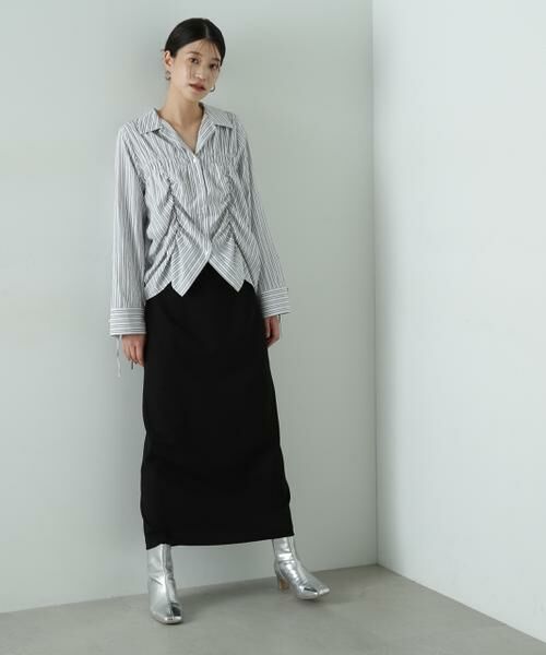 ＊＊N.Natural Beauty Basic / エヌ ナチュラルビューティーベーシック シャツ・ブラウス | シャーリングデザインシャツ | 詳細17