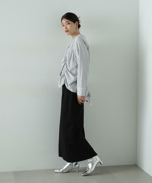 ＊＊N.Natural Beauty Basic / エヌ ナチュラルビューティーベーシック シャツ・ブラウス | シャーリングデザインシャツ | 詳細19