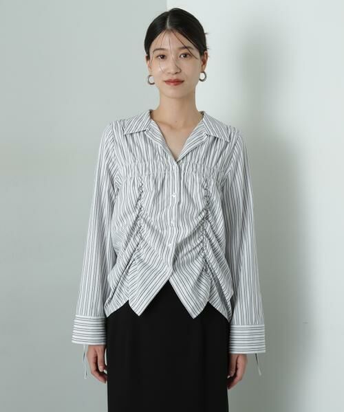 ＊＊N.Natural Beauty Basic / エヌ ナチュラルビューティーベーシック シャツ・ブラウス | シャーリングデザインシャツ | 詳細20