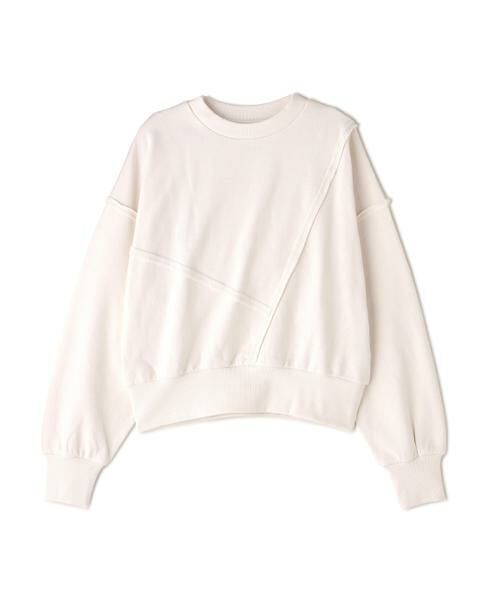 ＊＊N.Natural Beauty Basic / エヌ ナチュラルビューティーベーシック カットソー | パネルデザインスウェット | 詳細1