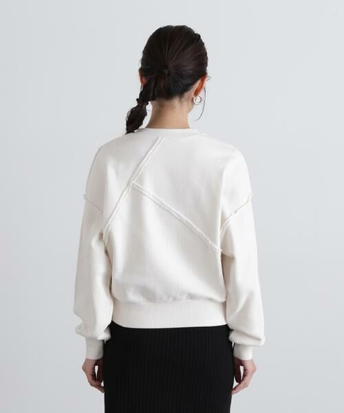 ＊＊N.Natural Beauty Basic / エヌ ナチュラルビューティーベーシック カットソー | パネルデザインスウェット | 詳細10