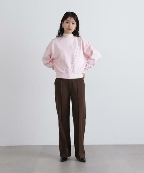 ＊＊N.Natural Beauty Basic / エヌ ナチュラルビューティーベーシック カットソー | パネルデザインスウェット | 詳細19