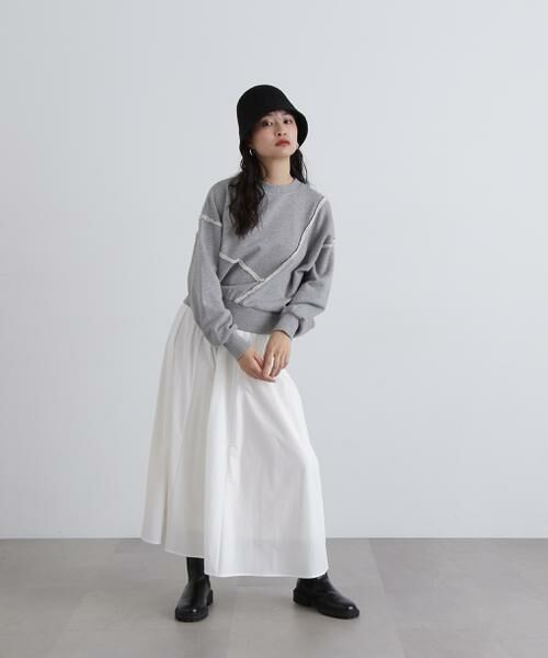 ＊＊N.Natural Beauty Basic / エヌ ナチュラルビューティーベーシック カットソー | パネルデザインスウェット | 詳細30