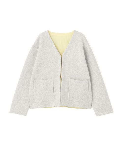 ＊＊N.Natural Beauty Basic / エヌ ナチュラルビューティーベーシック カーディガン・ボレロ | アウトポケット配色ニットブルゾン | 詳細12