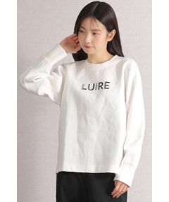 NOBU小さいサイズ専門店 / ノブチイサイサイズセンモンテン スウェット | 【NOBU Select】小さなパールと刺繍ロゴ プルオーバー スウェット