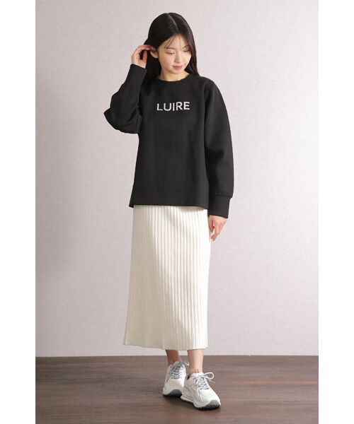 NOBU小さいサイズ専門店 / ノブチイサイサイズセンモンテン スウェット | 【NOBU Select】小さなパールと刺繍ロゴ プルオーバー スウェット | 詳細1