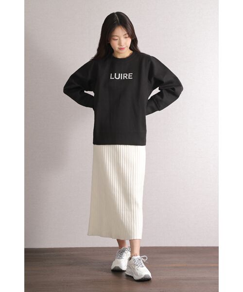 NOBU小さいサイズ専門店 / ノブチイサイサイズセンモンテン スウェット | 【NOBU Select】小さなパールと刺繍ロゴ プルオーバー スウェット | 詳細2