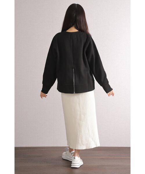 NOBU小さいサイズ専門店 / ノブチイサイサイズセンモンテン スウェット | 【NOBU Select】小さなパールと刺繍ロゴ プルオーバー スウェット | 詳細4