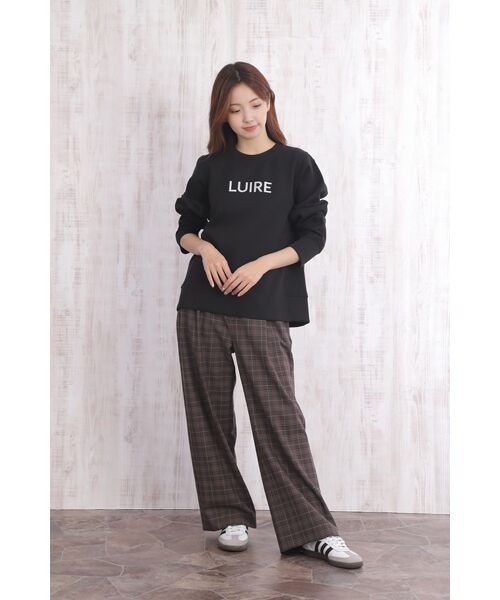 NOBU小さいサイズ専門店 / ノブチイサイサイズセンモンテン スウェット | 【NOBU Select】小さなパールと刺繍ロゴ プルオーバー スウェット | 詳細7