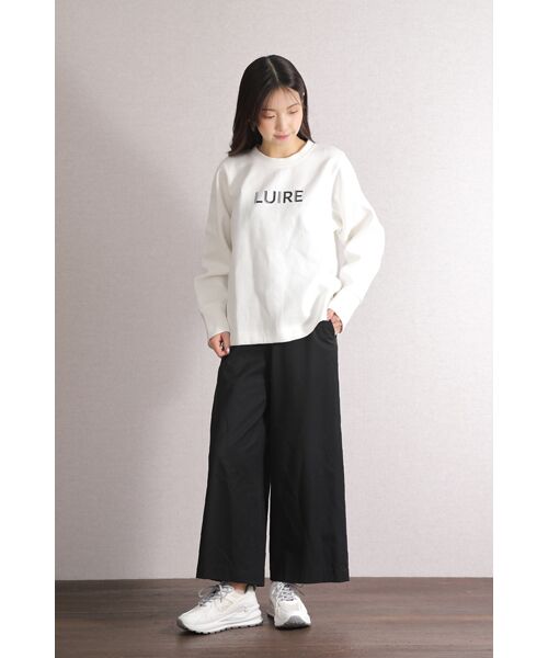 NOBU小さいサイズ専門店 / ノブチイサイサイズセンモンテン スウェット | 【NOBU Select】小さなパールと刺繍ロゴ プルオーバー スウェット | 詳細13