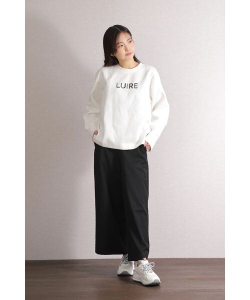 NOBU小さいサイズ専門店 / ノブチイサイサイズセンモンテン スウェット | 【NOBU Select】小さなパールと刺繍ロゴ プルオーバー スウェット | 詳細14