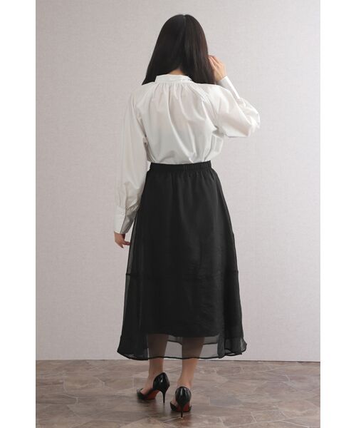 NOBU小さいサイズ専門店 / ノブチイサイサイズセンモンテン シャツ・ブラウス | 【NOBU Select】[大きなリボン] ボリューム ボウタイブラウス | 詳細9