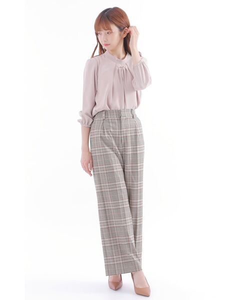 NOBU小さいサイズ専門店 / ノブチイサイサイズセンモンテン シャツ・ブラウス | 【Doubleface Tokyo】パーツ付き ハイネックブラウス | 詳細11