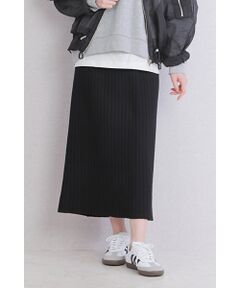 NOBU小さいサイズ専門店 / ノブチイサイサイズセンモンテン ロング・マキシ丈スカート | 【NOBU Select】[ナローシルエット] ニット タイトスカート