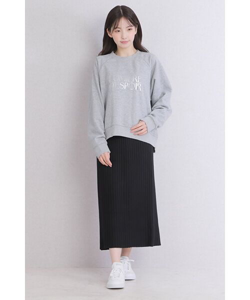 NOBU小さいサイズ専門店 / ノブチイサイサイズセンモンテン ロング・マキシ丈スカート | 【NOBU Select】[ナローシルエット] ニット タイトスカート | 詳細4