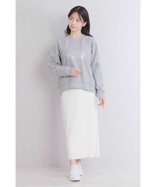 NOBU小さいサイズ専門店 / ノブチイサイサイズセンモンテン ロング・マキシ丈スカート | 【NOBU Select】[ナローシルエット] ニット タイトスカート | 詳細11
