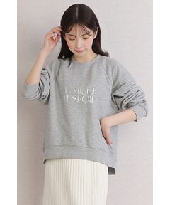 NOBU小さいサイズ専門店 / ノブチイサイサイズセンモンテン スウェット | [シルバーロゴ]裏パイル プルオーバースウェット