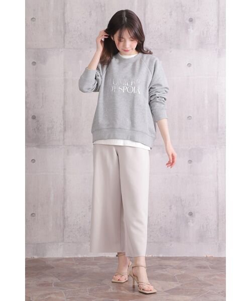 NOBU小さいサイズ専門店 / ノブチイサイサイズセンモンテン スウェット | [シルバーロゴ]裏パイル プルオーバースウェット | 詳細3