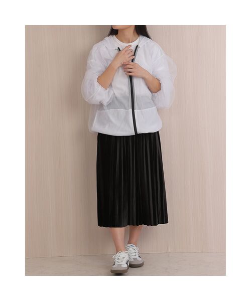 NOBU小さいサイズ専門店 / ノブチイサイサイズセンモンテン ロング・マキシ丈スカート | [ベロア調生地] プリーツスカート | 詳細6