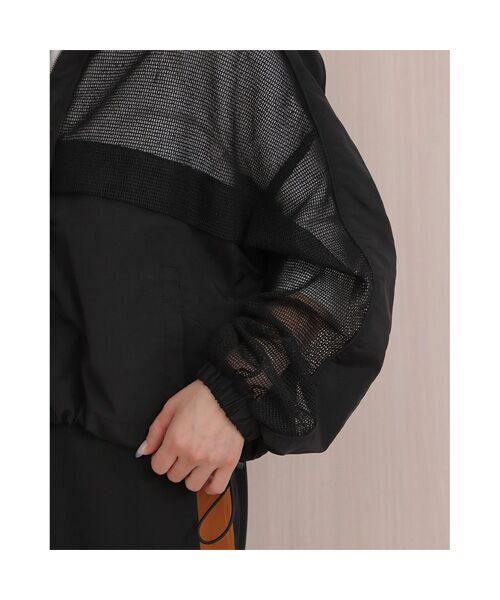 NOBU小さいサイズ専門店 / ノブチイサイサイズセンモンテン ナイロンジャケット | [Track Jacket] メッシュ トラックジャケット | 詳細8